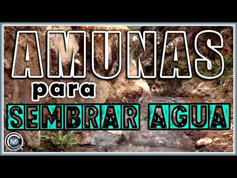 SIEMBRA DE AGUA  en las altas montañas de Perú