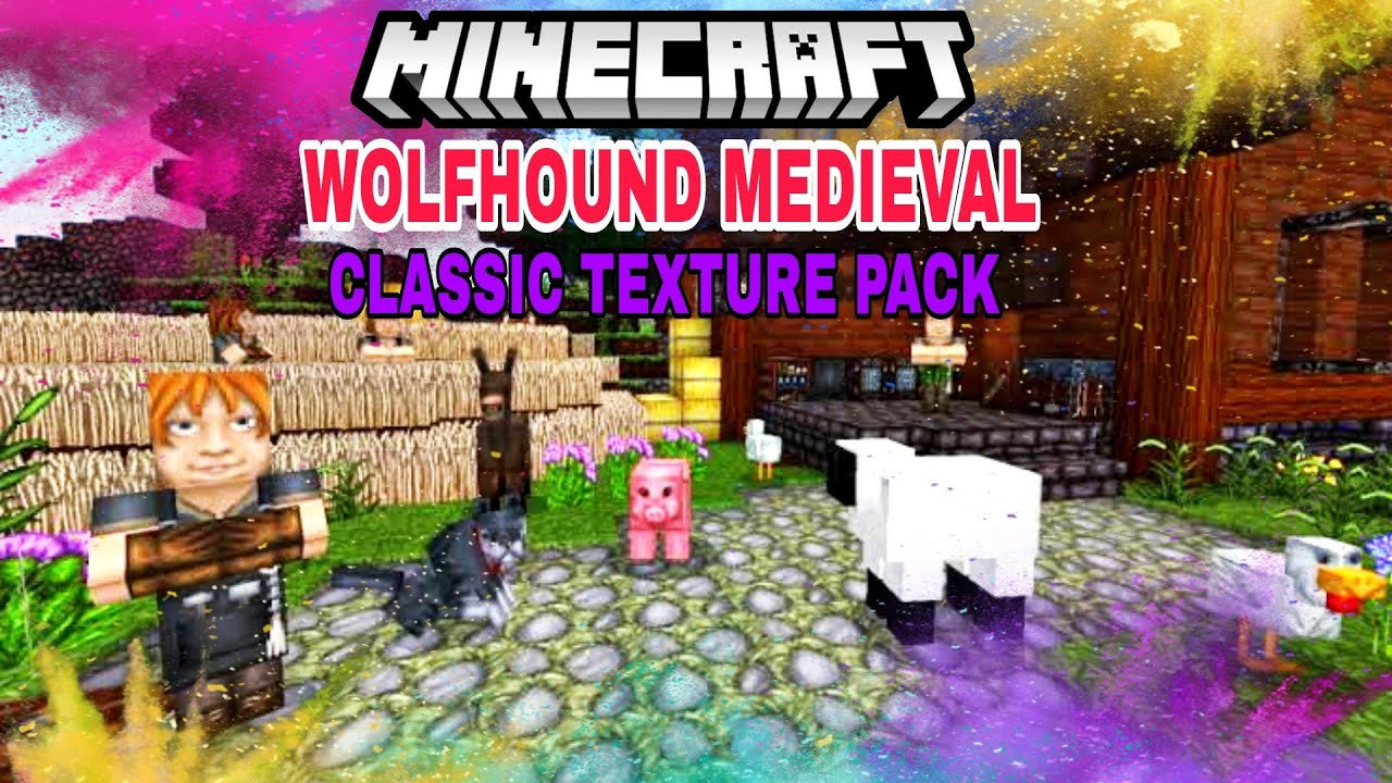 Best classic medival texture pack WolfHound for minecraft | Positive ...
