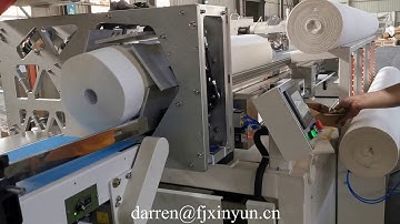 Full automatic Maxi roll JRT jumbo roll toilet tissue making machine