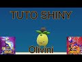 Olivini shiny  tuto  pokemon ecarlate et violet