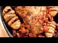فخذ الخروف مع البطاطس - مطبخ منال العالم رمضان 2013
