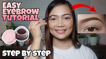UPDATED EYEBROWS TUTORIAL 2020 (for Begginers) ft. O.TWO.O Eyebrow Defining Cream | V95 | Mei Gan