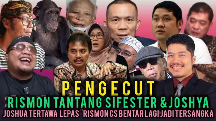 NGAKAK PUASSS "RISMON TANTANG SILFESTER &JOSHUA" TERTAWA PUAS JOAHUA RISMON CS AKAN JADI TERSANGKA"