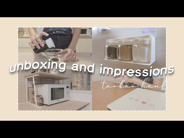 taobao haul • Affordable Kitchen, Home Organisation and Craft Items class=