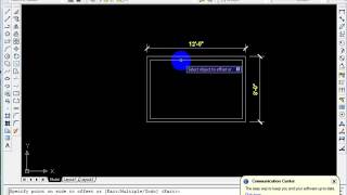 Autocad Polygon,Offset,Rectangle,Array Cmmand introdaction (Autocad bangla tutorials part 5)