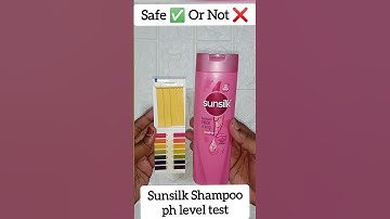 Sunsilk shampoo #phtest #ashortaday #shorts #youtubeshorts #shampoo #ytshorts #sunsilk #haircare
