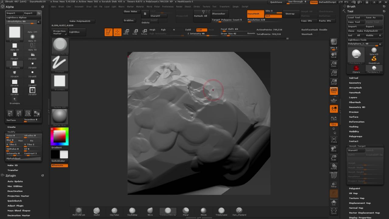 how to use wacom tablet with zbrush