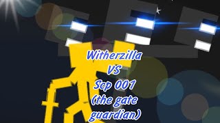 Witherzilla VS SCP 001(the gate guardian) Animation battle!