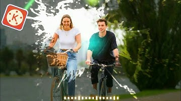 Ink splatter effect in kinemaster | green screen || WZR KA BOY