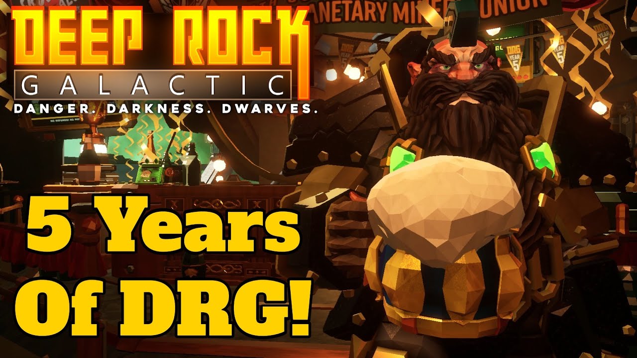 5 Years Of Deep Rock Galactic!!
