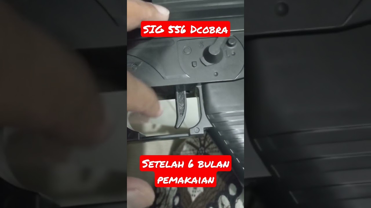 SIG 556 Dcobra Setelah 6 Bulan Pemakaian. Waktunya Peremejaan