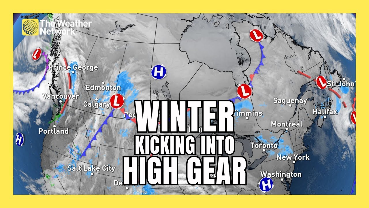 Weather AM: Winter Kicks Into High Hear Heading Into the Weekend - YouTube