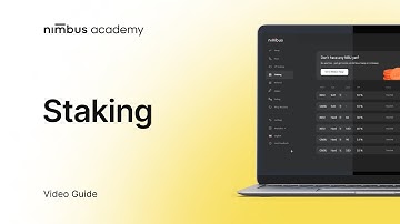 Tutorial on how to stake Nimbus tokens at up to 40% APY