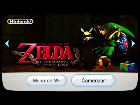 Zelda: Ocarina of Time (Link 3DS) [Español] WAD [VC N64] Wii 