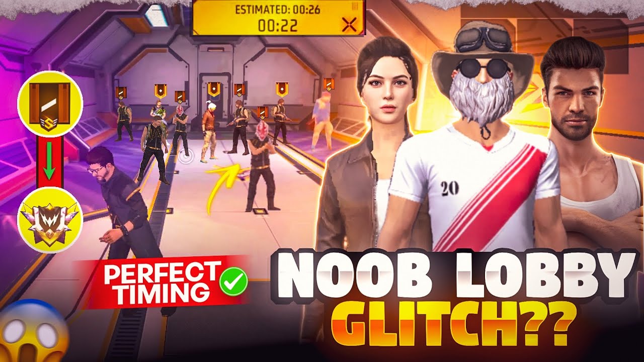 Noob Lobby Glitch In Solo Rank 🔥 | Solo Rank Push Tips And Tricks | # ...