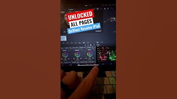 UNLOCKED ALL PAGES in DaVinci Resolve iPad Pro