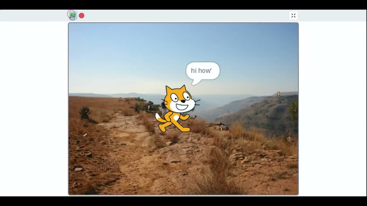 how to make a speech bubble in scratch