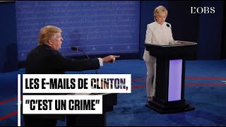 Toutes ces fois où Donald Trump s'est acharné sur Hillary Clinton pour ses e-mails persos