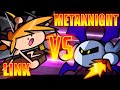 Speedrunner link vs brawl meta knight  397m subscriber special flashing lights warning 