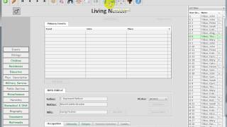 Celebrity rootsTrust: Toolbar Profile