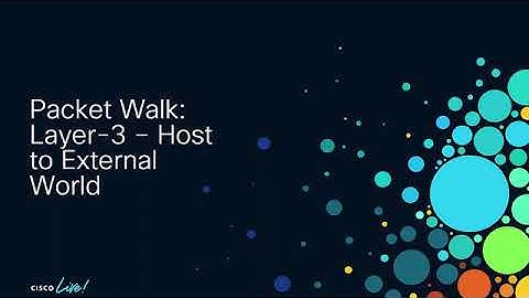 006   A Day in the Life of a VXLAN EVPN Packet   BRKDCN 2563