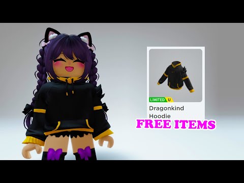 WOW! GET THIS NEW FREE ROBLOX DRAGONKIND HOODIE ITEM NOW | ROBLOX | CATIEBLOX