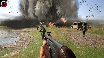 INCOMING BOMBS! Heavy Artillery Shelling | Hell Let Loose Gameplay