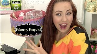 February Empties! Lets talk some TRASH!