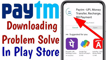 paytm download nahi ho raha hai | how to fix paytm download problem solve