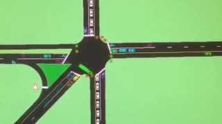 Forward and Murray intersection simulation