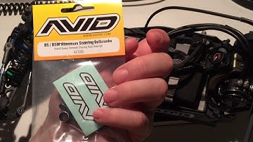 Avid Rc B5M Lite aluminum steering Bell-cranks!