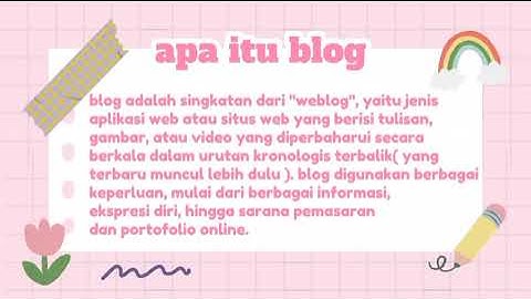 tugas individu informatika, mengenal blog kelas IX UPT SMPN 4 Pakuan Ratu 