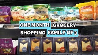 2024 One Month Grocery Shopping Compilation for Family of 3 by Debbie Valencia 2,939 views 2 months ago 23 minutes