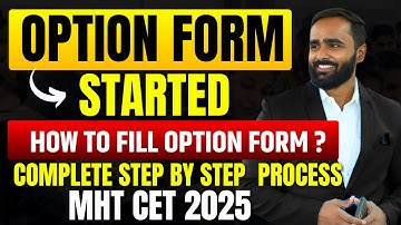 OPTION FORM STARTED !! | How to Fill Option Form? | Complete Step by Step Guide | Pradeep Giri Sir