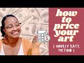 How to Price Your Art / Digital Art Commissions | Advice for Beginners from a Full-Time Artist