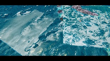 InfiniRIVER fluid solution combined with Oceanis water surface