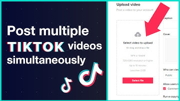How to post multiple TikTok videos on browser simultaneously