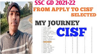 SSC GD SELECTED #CISF 💪 JOURNEY COMES TRUE 🔥💪🥰
