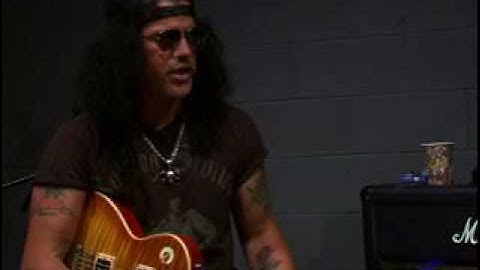 Slash echo on welcome to the jungle