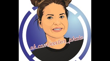 Как нарисовать Векторный портрет в CorelDraw