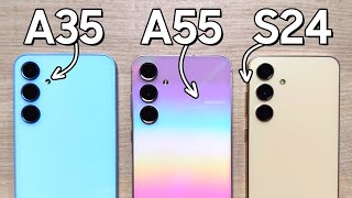 Galaxy A55 vs Galaxy A35 vs Galaxy S24 ¿Que samsung es mejor? by TuTecnoMundo - Android, noticias y gadgets 14,011 views 13 days ago 13 minutes, 44 seconds