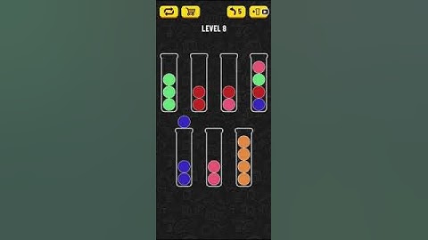 Ball Sort Puzzle   level 8 1 !!! Mobile Cell Phone Game Walkthrough Android / Apple