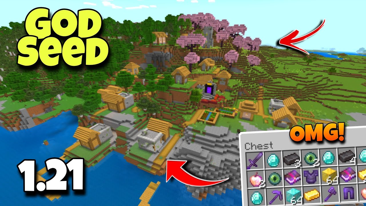 🔥[God Seed] For Minecraft 1.21 Bedrock And Pocket Edition | Seed ...