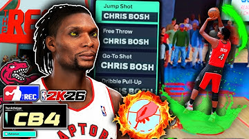 Playing Like Raptors Chris Bosh in Random Rec on *Realistic* 6