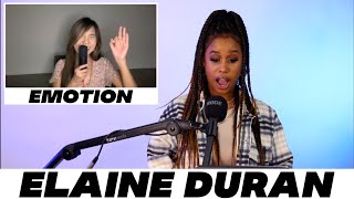 Elaine Duran - Emotion [REACTION]