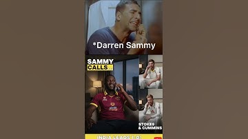 Darren Sammy’s emergency call to Cummins & Stokes 😅 #cricketmemes #ict #music #cricketmemes