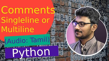 [Tamil] Python Comments in Tamil (Python Course in Tamil)