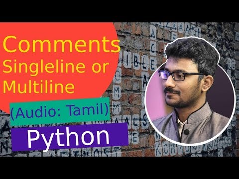 [Tamil] Python Comments