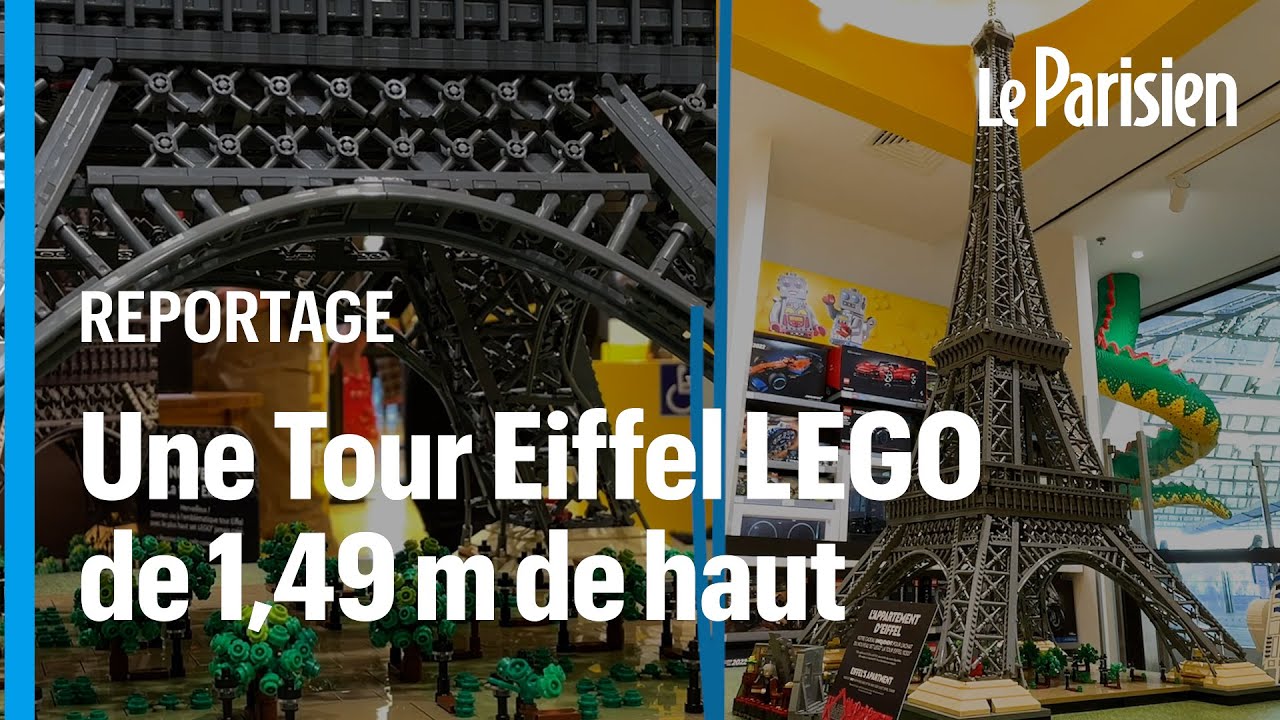 Je viens d'acheter la tour Eiffel ! » : les fans de LEGO s'offrent une Dame  de fer géante 