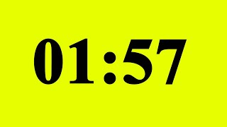 1 Minute 57 Second Timer